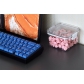 (SO) Classic Pure Blue 104+48 GMK ABS Doubleshot Full Double Shot Keycaps for Cherry MX Mechanical Gaming Keyboard